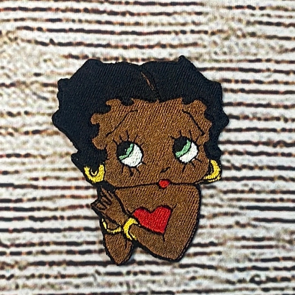 Betty Boop iron on patch